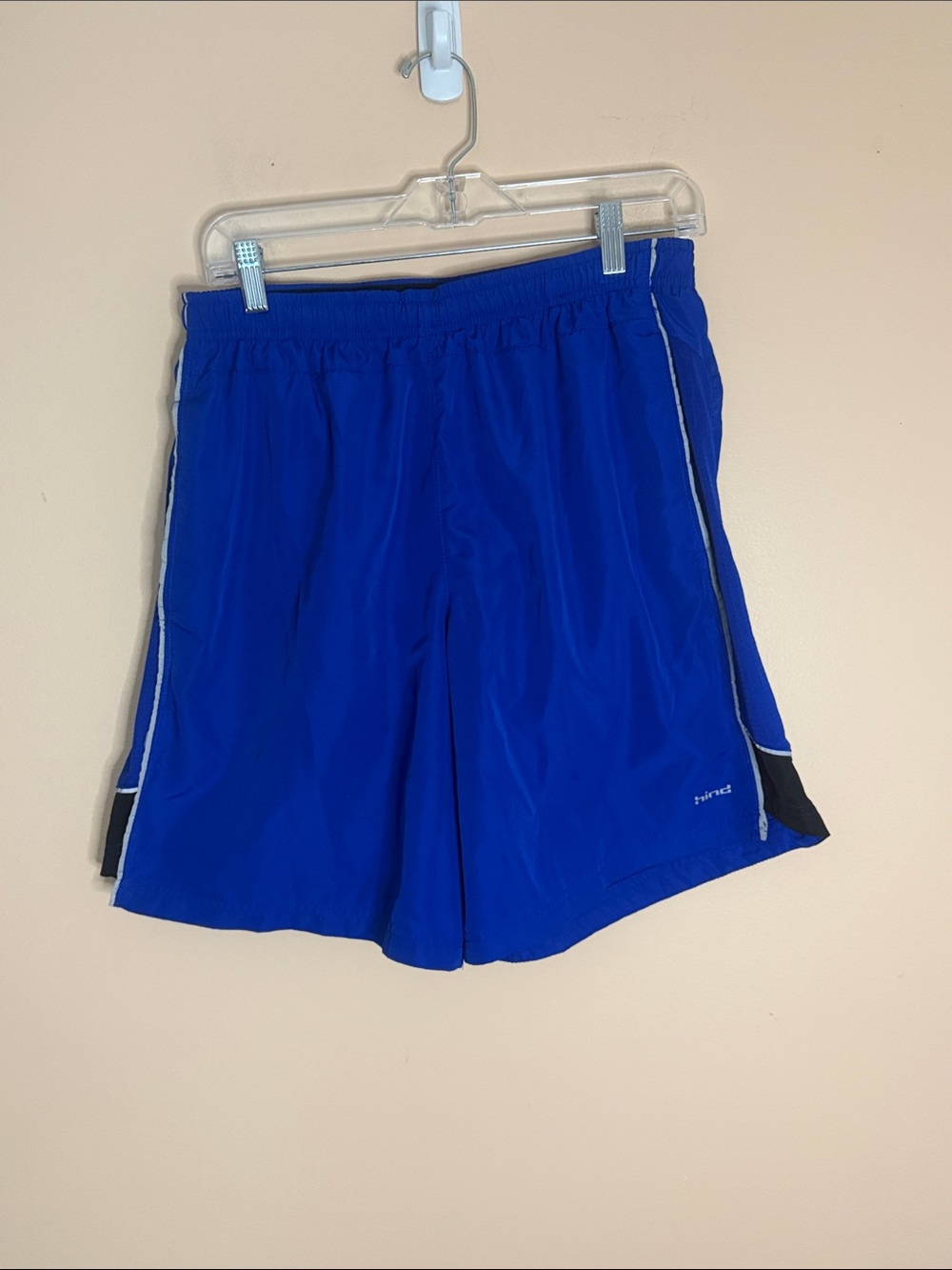 Hind Royal Blue Athletic Shorts with Black Trim